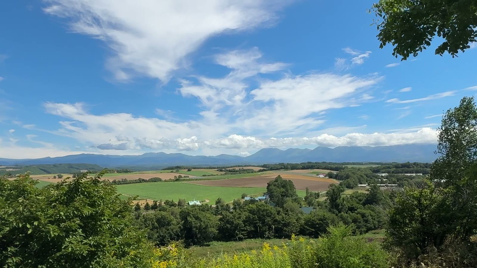 千代田の丘からの景色