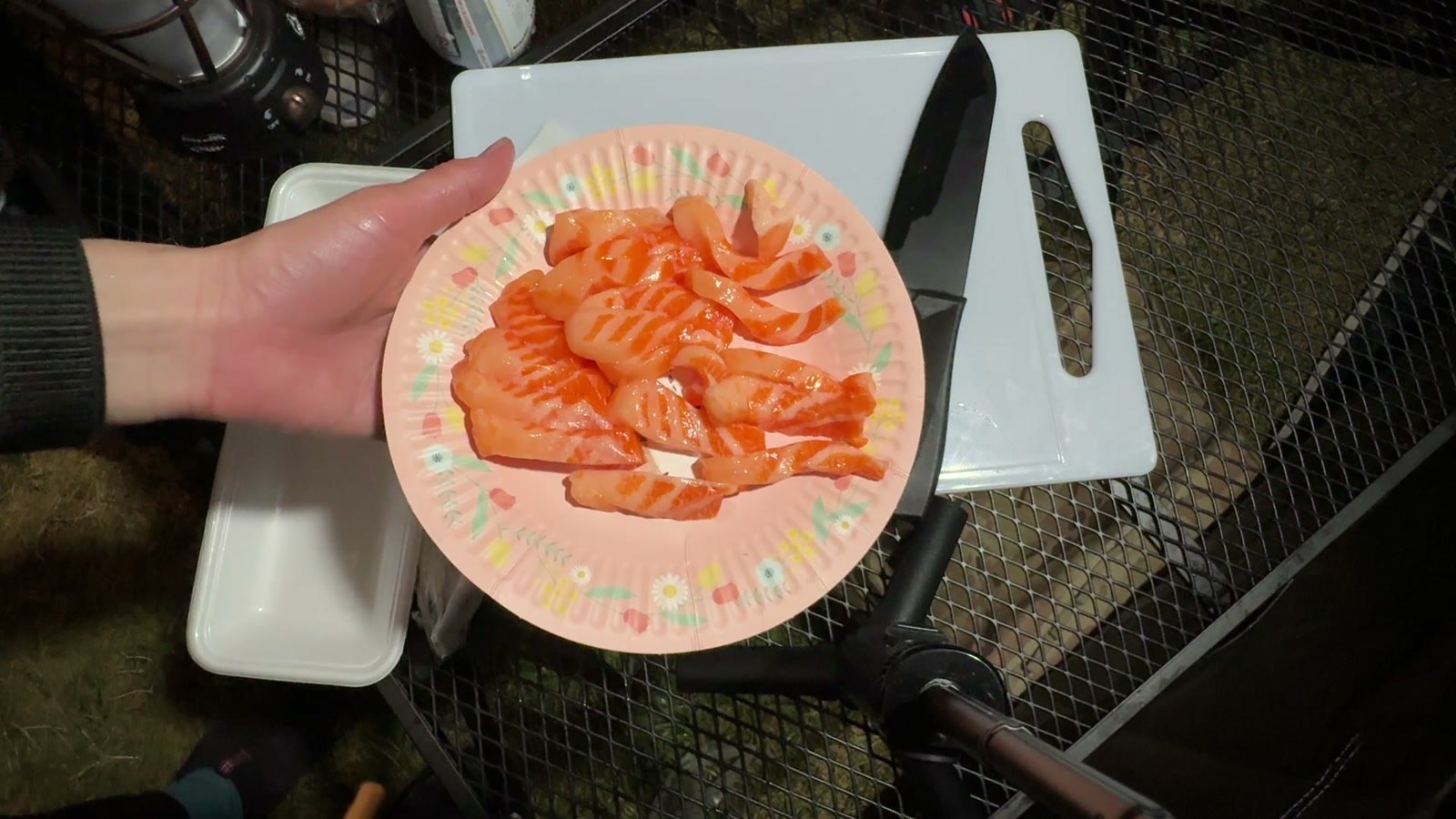 サーモンのお刺身