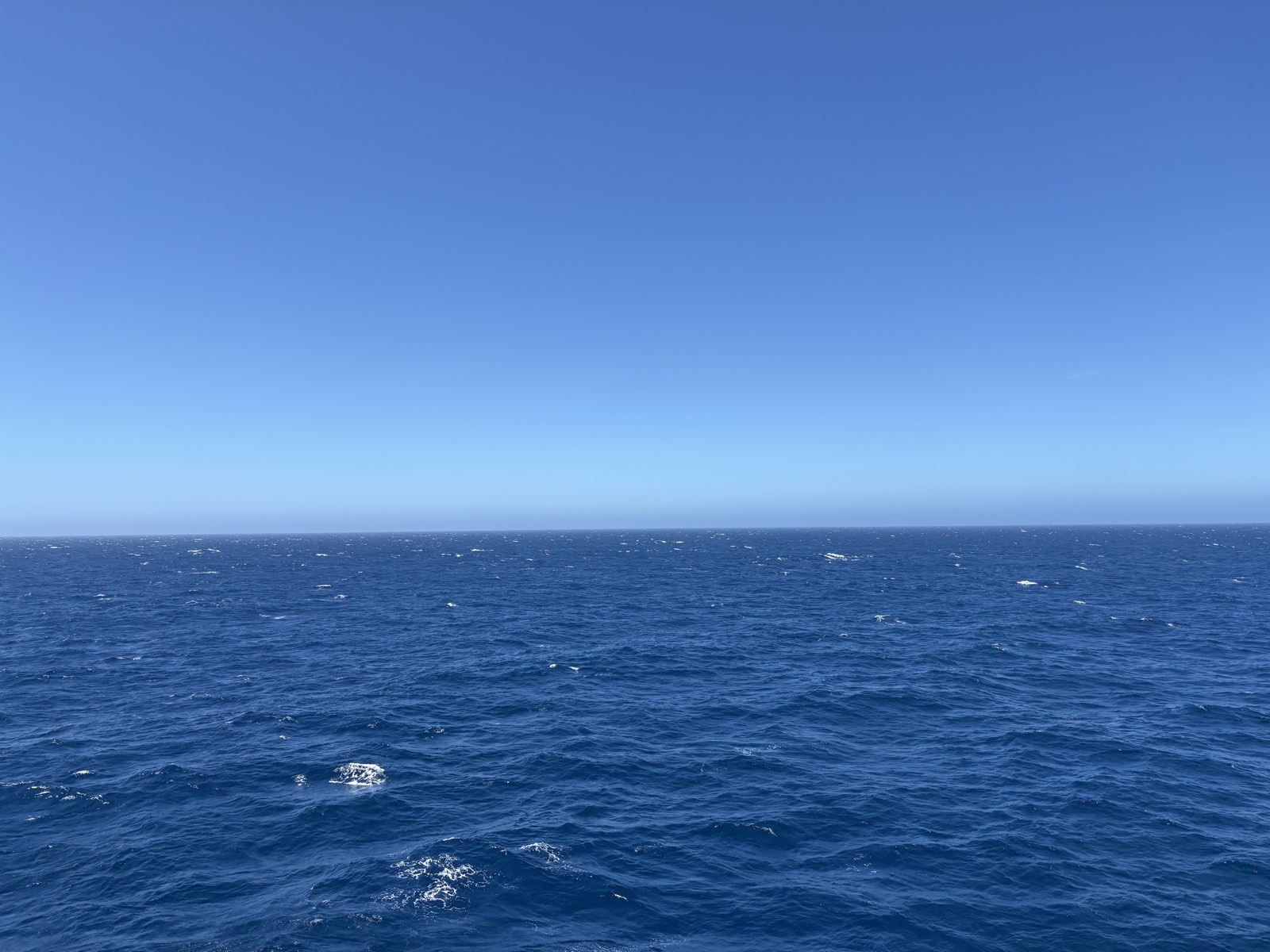 けやきのデッキから見た青い日本海