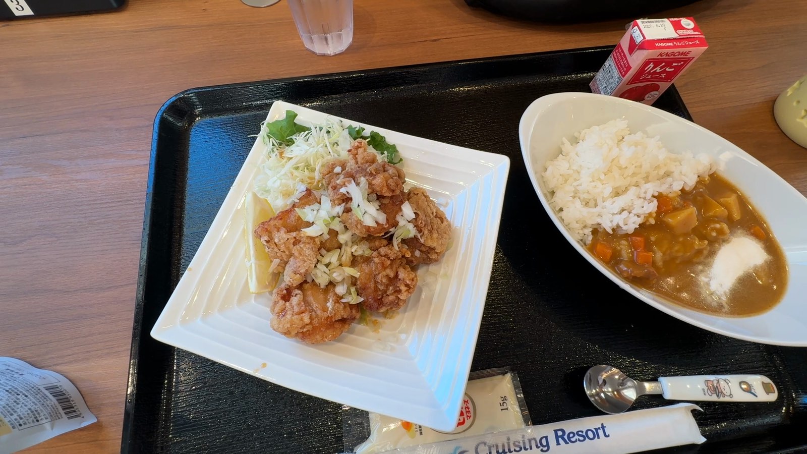けやきのレストランの夕ごはん