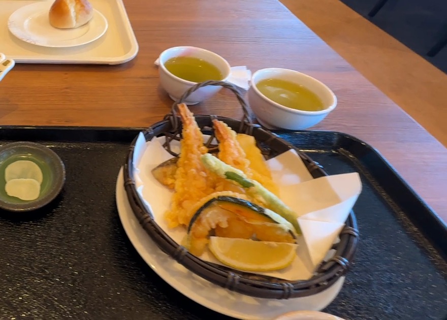 けやきのレストランで食べた昼ごはん