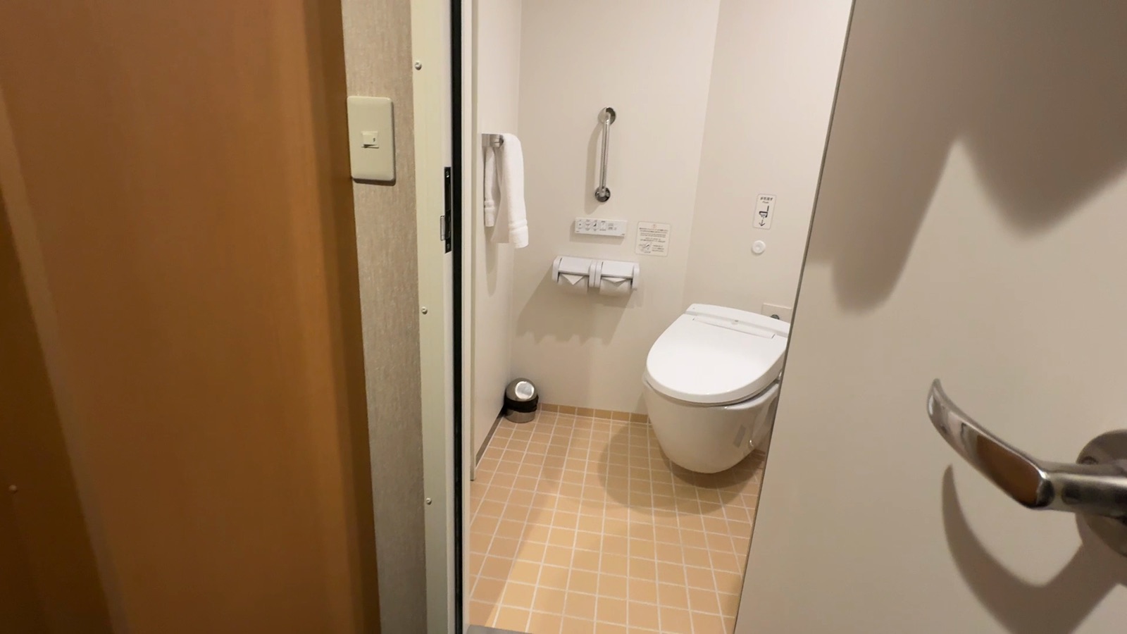 けやきの客室についているトイレ