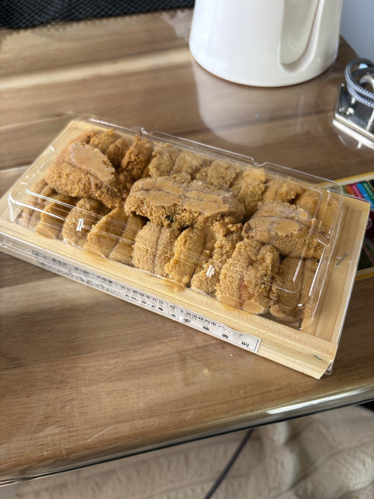 稚内産の生ウニ(2,800円)