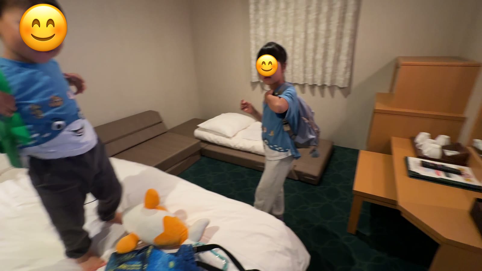 帰りも和洋室