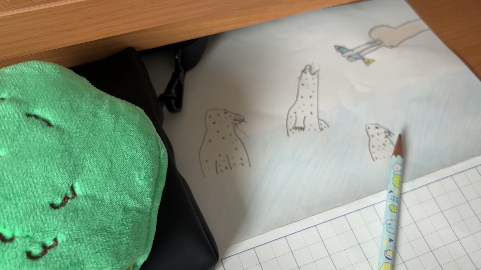 フェリーで絵日記の続き