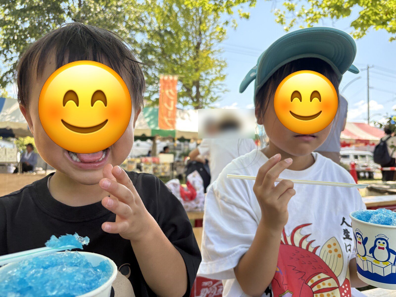 デザートのかき氷