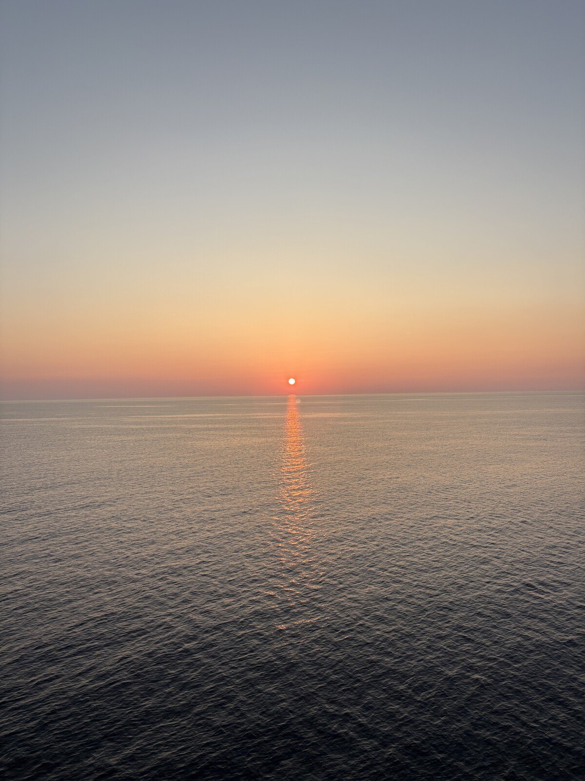 日本海に沈む夕日