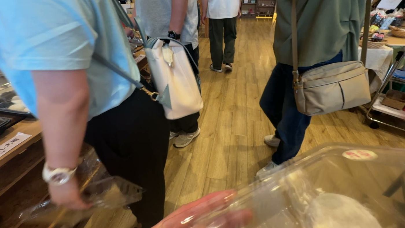 大福の売り場