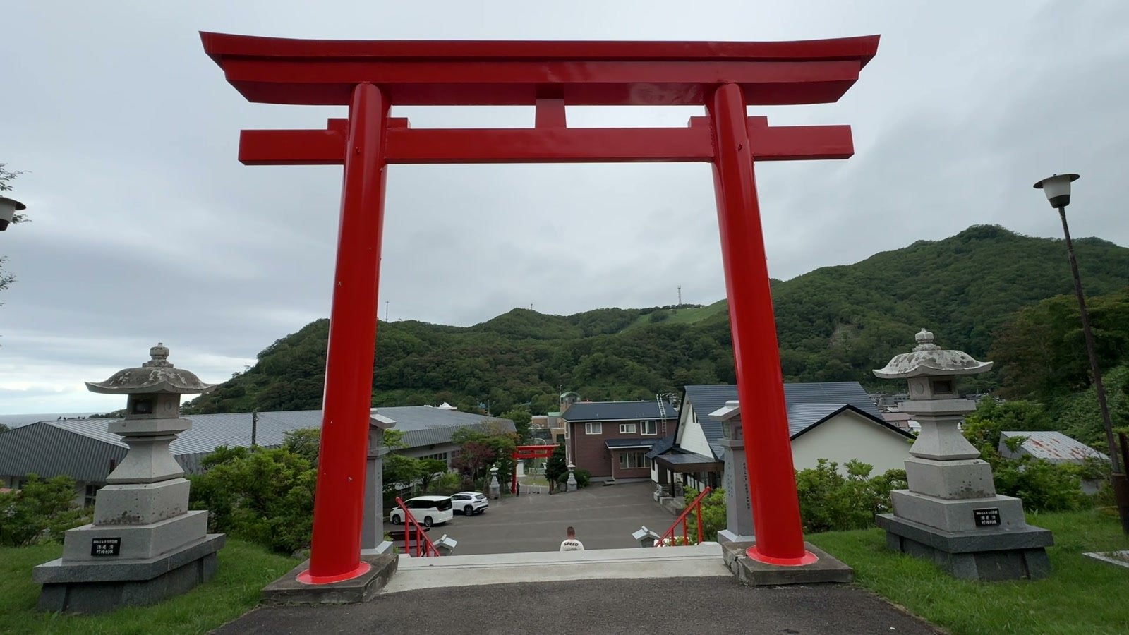 羅臼神社の鳥居
