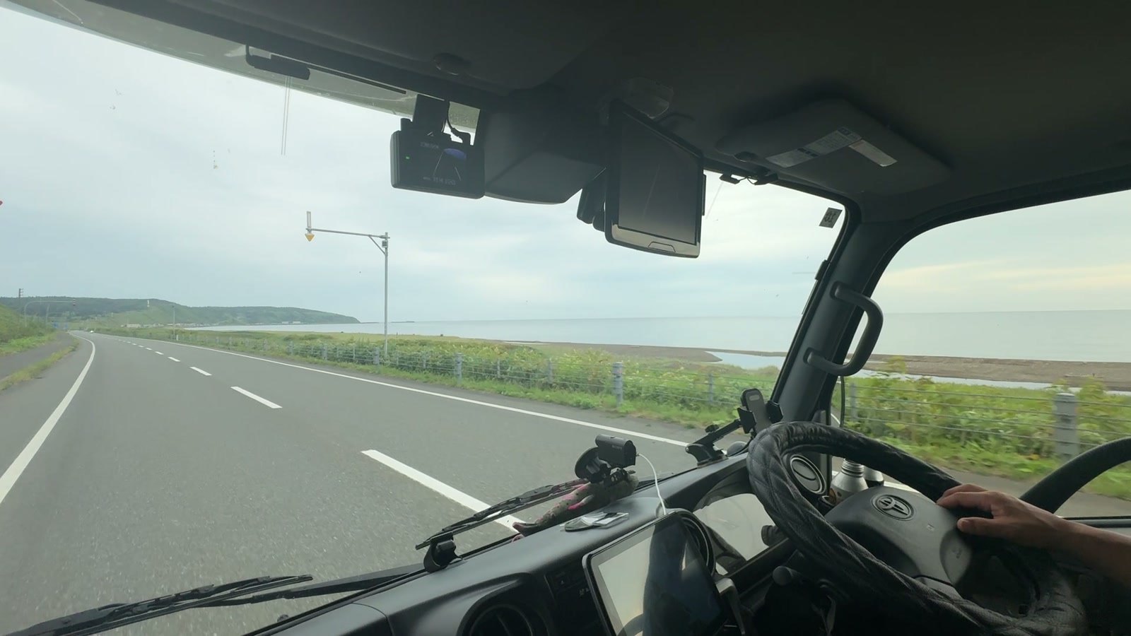 オホーツク海沿いを稚内へ