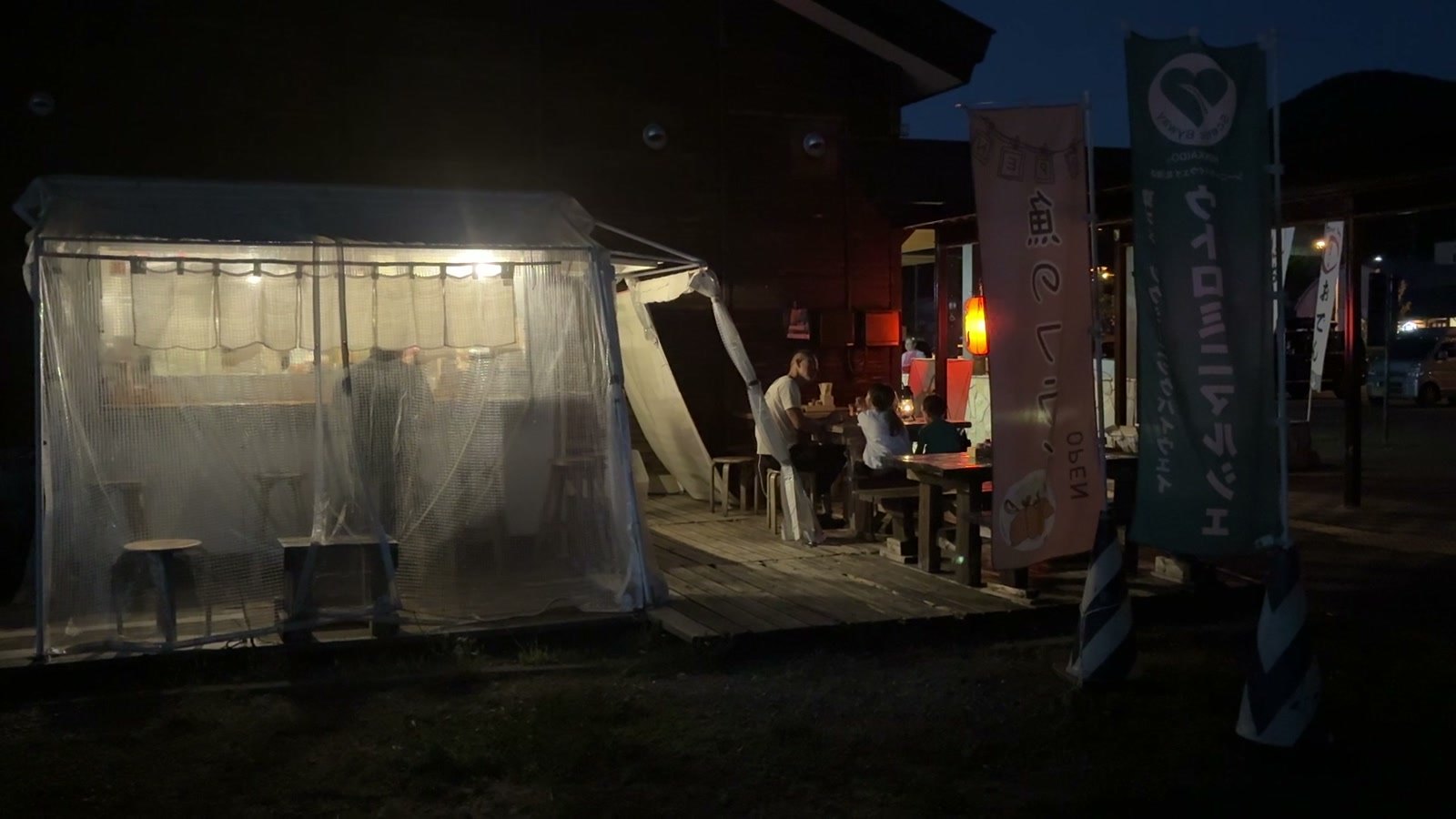 道の駅の屋台